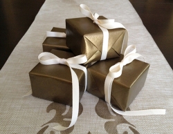 Gift-Wrap-Created-with-Metallic-Paints