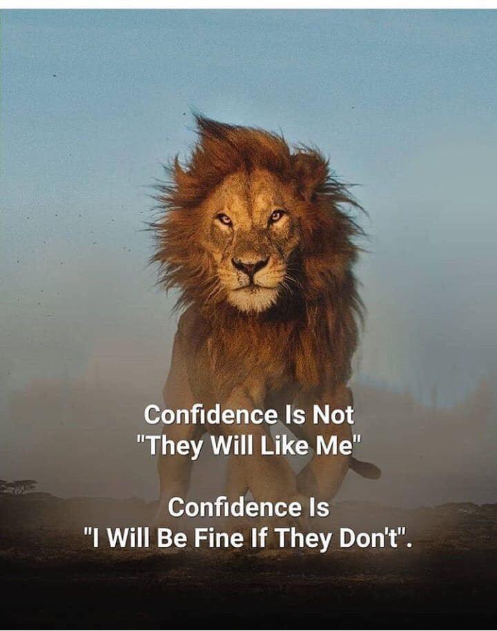 Confidence-is-not-they-like-me-its-I'll-be-fine-if-they-don't