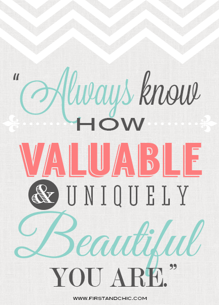 always-know-your-value-and - beauty